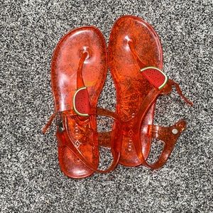 Katy Perry jelly sandals